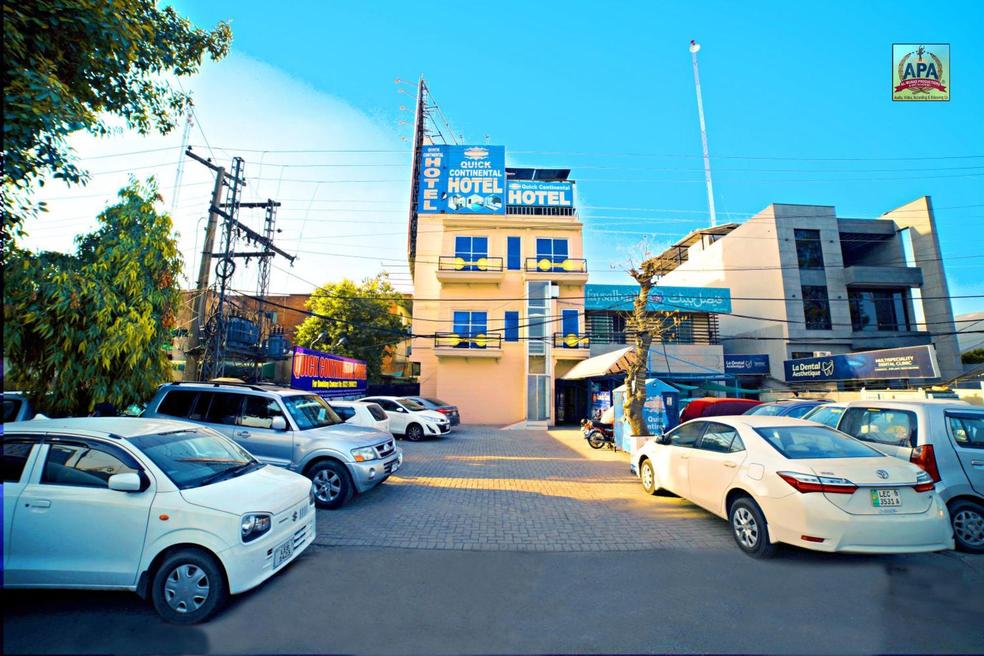 Quick Continental Hotel - Jail Road Lahore Eksteriør bilde