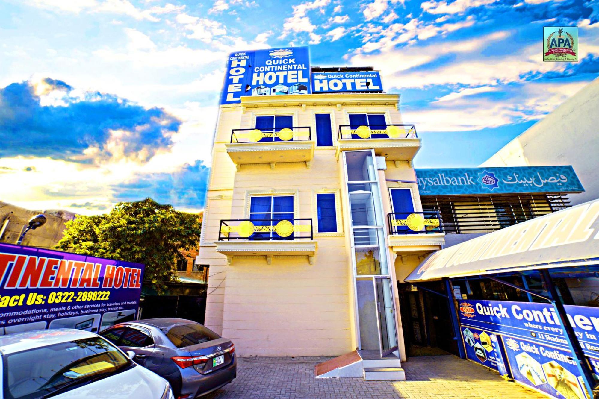 Quick Continental Hotel - Jail Road Lahore Eksteriør bilde